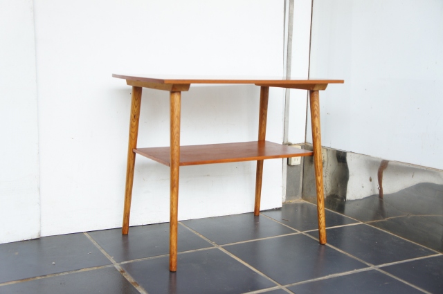 TEAK OAK SMALL TABLE