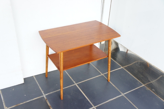 TEAK OAK SMALL TABLE