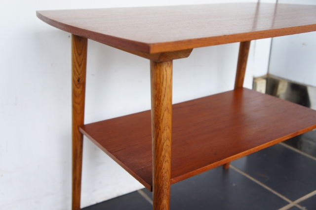 TEAK OAK SMALL TABLE