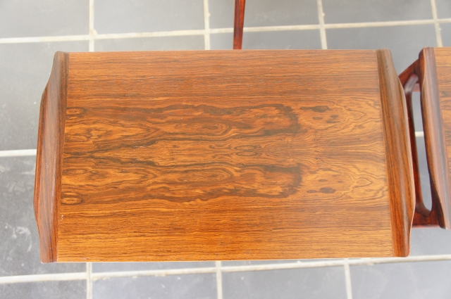 NEST OF TABLE ROSEWOOD