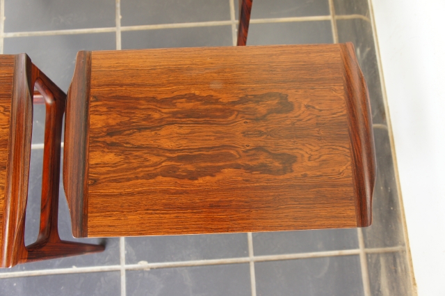 NEST OF TABLE ROSEWOOD