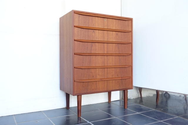 TEAK 6 DRAWERS